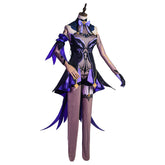 Genshin Impact Fischl Cosplay Kostüm Halloween Karneval Kostüm